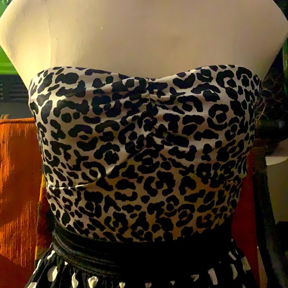 🐆Cheetah ⚫️⚪️ Polka Dot Dress - Picture 2 of 4